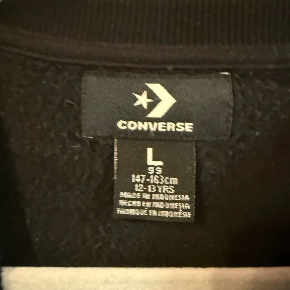 Converse Black Crewneck Sweatshirt